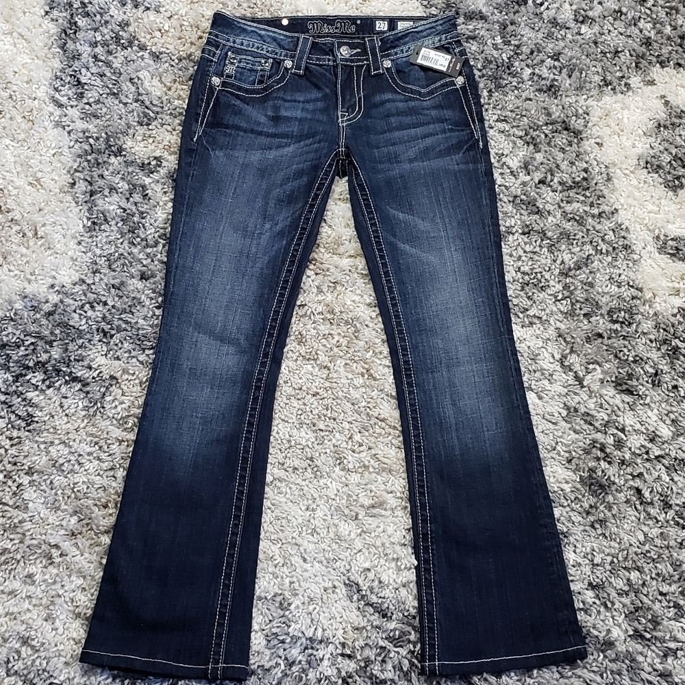 Miss Me Boot Cut Jean's. Size 27. NWT - Picture 2 of 9
